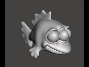 SIMPSONS BLINKY PVC PLASTIC FIGURE MODEL TOY 3D Print Model
