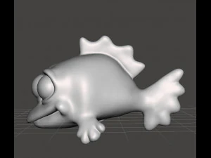 SIMPSONS BLINKY PVC PLASTIC FIGURE MODEL TOY 3D Print Model
