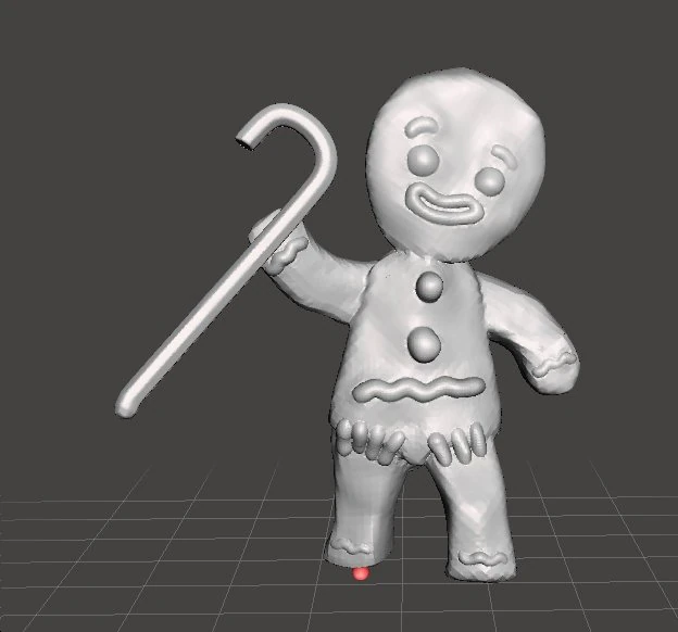 SHREK GINGERBREAD MAN VINTAGE FIGURE MODEL CREATURE 3D Print Model .c4d .max .obj .3ds .fbx .stl .blend 