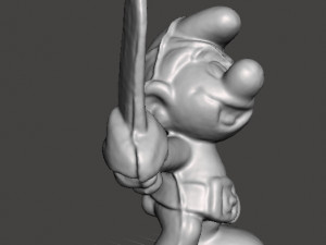 SMURF PIRATE 1980 PVC PLASTIC FIGURE MINIATURE TOY Modèles 3D en vedette
