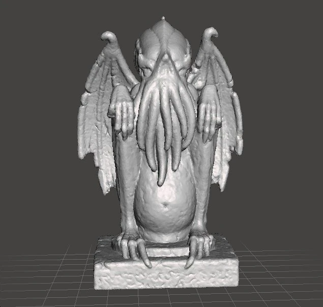 CTHULHU RESIN STATUE 90s FIGURE MODEL MYTHOS LOVECRAFT ART 3D Print Model .c4d .max .obj .3ds .fbx .stl .blend 