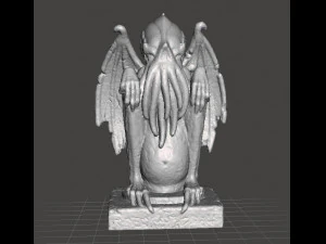 СТАТУЯ ИЗ СМОЛЫ КТУЛХУ 90-Х ФИГУРА МОДЕЛЬ МИФ ЛЮБОВЬ ИСКУССТВО 3D Принт Модель