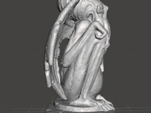 CTHULHU RESIN STATUE 90s FIGURE MODEL MYTHOS LOVECRAFT ART 3D Print Model