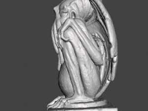 CTHULHU RESIN STATUE 90s FIGURE MODEL MYTHOS LOVECRAFT ART 3D Print Model