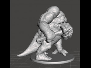 KINTAN STRIDER MINIATURE MODEL FOR SCIFI OR FANTASY GAMES DND AND RPG 3Dプリントモデル