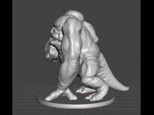 KINTAN STRIDER MINIATURE MODEL FOR SCIFI OR FANTASY GAMES DND AND RPG 3D Print Model