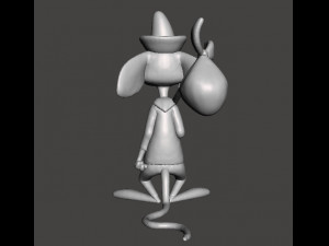 SLOW POKE RODRIGUEZ FIGURE MODEL LOONEY TUNES 3D Baskı Modeli