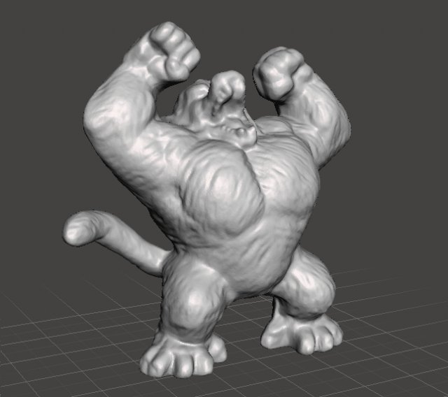 DRAGON BALL OZARU PVC VINTAGE FIGURE MODEL MONSTER 90s 3D 打印模型 .c4d .max .obj .3ds .fbx .stl .blend 