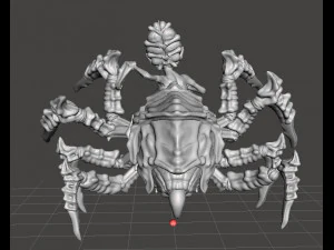 DRIDER WARRIOR MINIATURE MODEL FOR FANTASY GAMES DND RPG 3D Print Model