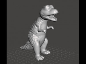 TYRANNOSAURUS REX VINTAGE FIGURE MODEL TOY FOR KIDS 3D Print Model