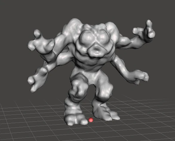 MIGHTYMAX ARACHNOID 1992 PVC FIGURE MINIATURE TOY 3D Print Model .c4d .max .obj .3ds .fbx .stl .blend 
