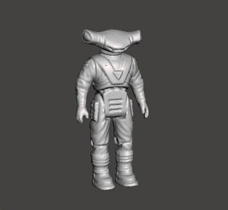 DINORIDERS INSPIRED HAMMERHEAD 1988 TOY 65MM FIGURE PVC WARRIOR 3D Print Model .c4d .max .obj .3ds .fbx .stl .blend 