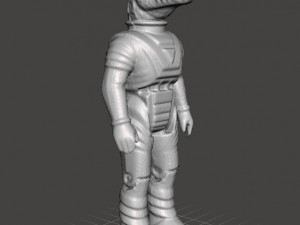 DINORIDERS INSPIRED LIZARD 1988 TOY 68MM FIGURE MODEL PVC EVIL WARRIOR 3D Принт Модель