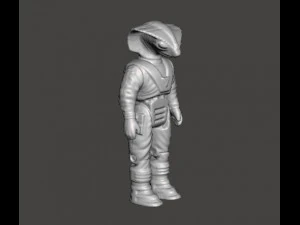 DINORIDERS 灵感蛇 1988 年玩具 68 毫米 PVC 邪恶战士人物模型 3D 打印模型