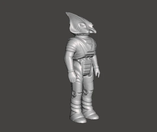 DINORIDERS INSPIRED STINGRAY 1988 TOY 69MM FIGURE MODEL PVC EVIL WARRIOR 3D Print Model .c4d .max .obj .3ds .fbx .stl .blend 