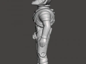 DINORIDERS INSPIRED STINGRAY 1988 TOY 69MM FIGURE MODEL PVC EVIL WARRIOR 3D Print Model