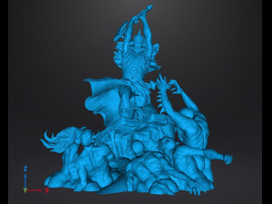 DEALER OF DEATH ART FIGURE STATUE DIORAMA MODEL FANTASY COLLECTIBLE 3Dプリントモデル