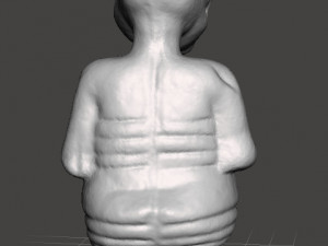 ET WITH ICE CREAM 1982 PVC PLASTIC GASHAPON TOY FIGURE ALIEN Model do druku 3D