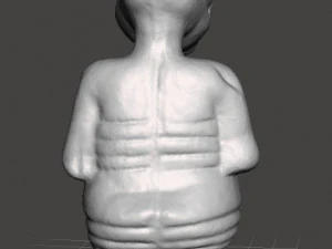 ET WITH ICE CREAM 1982 PVC PLASTIC GASHAPON TOY FIGURE ALIEN 3D Print Model