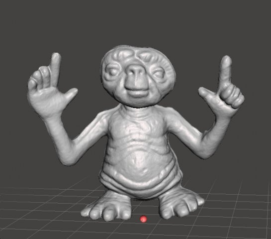 ET 1982 PVC PLASTIC GASHAPON TOY FIGURE ALIEN Modelo de Impressão 3D .c4d .max .obj .3ds .fbx .stl .blend 