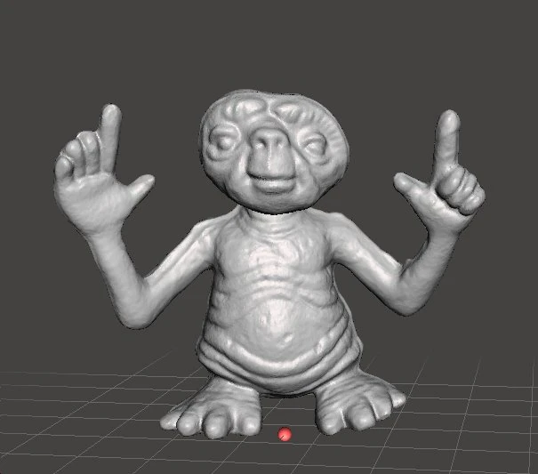 ET 1982 PVC PLASTIC GASHAPON TOY FIGURE ALIEN 3D Print Model .c4d .max .obj .3ds .fbx .stl .blend