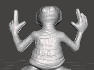 ET 1982 PVC PLASTIC GASHAPON TOY FIGURE ALIEN Modelo de Impressão 3D