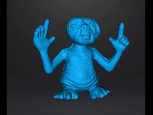 ET 1982 PVC PLASTIC GASHAPON TOY FIGURE ALIEN 3D Print Model