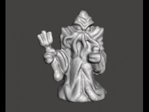 MIGHTYMAX DR KALAMARUS 1992 PVC FIGURE MINIATURE SQUID TOY 3D Print Model