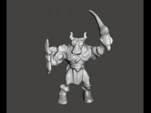 МІНІАТЮРНА ПВХ-ФІГУРКА МОГУТНЬОГО МАКСА ВОЄНЦЯ 1992 р 3D Принт Модель