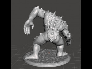 SLAAD FROG CREATURE MINIATURE MODEL FOR FANTASY GAMES DND AND RPG Modello di stampa 3D