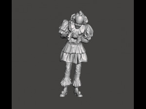 IT 2017 PROMOTIONAL FIGURE PVC PLASTIC TOY MONSTER 3D Print Model