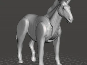 AP ANIMAL SELVAGEM SAFARI ZEBRA 1975 PVC FIGURA DE PL&Aacute;STICO BRINQUEDO Modelo de Impressão 3D