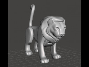 AP WILD ANIMAL SAFARI LION 1975 PVC PLASTIC FIGURE TOY 3Dプリントモデル