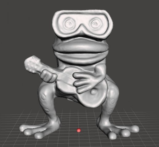 ZENON THE FROG PVC PLASTIC FIGURE MODEL TOY FOR KIDS GASHAPON 3D Baskı Modeli .c4d .max .obj .3ds .fbx .stl .blend 