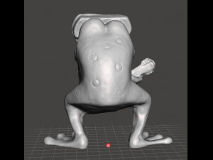 ZENON THE FROG PVC PLASTIC FIGURE MODEL TOY FOR KIDS GASHAPON 3D Baskı Modeli