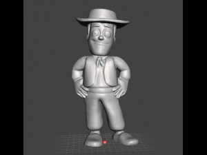 ZENON THE FARMER PVC PLASTIC FIGURE MODEL TOY FOR KIDS GASHAPON 3D Print Model