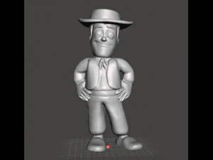 ZENON THE FARMER PVC FIGURA MODELO DE PL&Aacute;STICO BRINQUEDO PARA CRIAN&Ccedil;AS GASHAPON Modelo de Impressão 3D