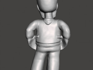 ZENON THE FARMER PVC PLASTIC FIGURE MODEL TOY FOR KIDS GASHAPON 3D Print Model