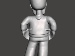 ZENON THE FARMER PVC PLASTIC FIGURE MODEL TOY FOR KIDS GASHAPON 3D Print Model