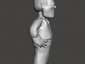 ZENON THE FARMER PVC PLASTIC FIGURE MODEL TOY FOR KIDS GASHAPON 3D Print Model