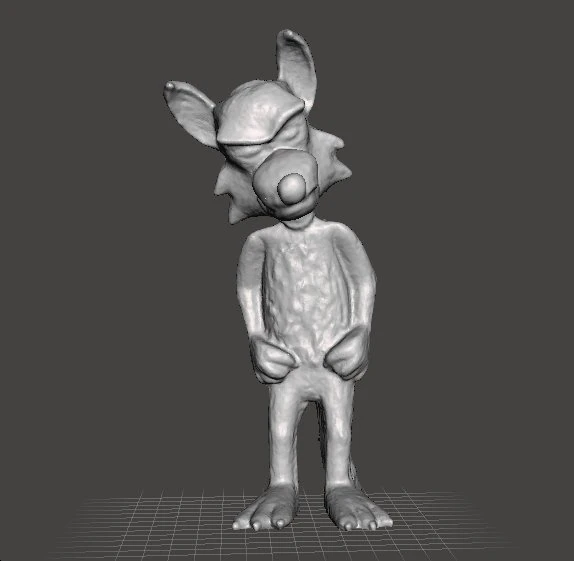 ZENON BETO THE WOLF PVC PLASTIC FIGURE MODEL TOY FOR KIDS GASHAPON 3D Print Model .c4d .max .obj .3ds .fbx .stl .blend
