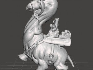 RONTO WITH JAWA MINIATURE MODELS SET FOR LEGION SCIFI OR FANTASY GAMES DND RPG 3D Print Model