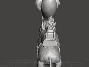 RONTO WITH JAWA MINIATURE MODELS SET FOR LEGION SCIFI OR FANTASY GAMES DND RPG 3D Print Model