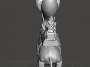 RONTO WITH JAWA MINIATURE MODELS SET FOR LEGION SCIFI OR FANTASY GAMES DND RPG 3D Print Model