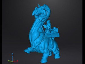RONTO WITH JAWA MINIATURE MODELS SET FOR LEGION SCIFI OR FANTASY GAMES DND RPG 3D Print Model