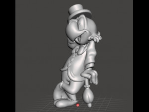 JOSE ZE CARIOCA VINTAGE FIGURE MODEL PARROT CHARACTER 80s Modèles 3D en vedette