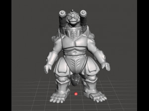 SUPER MECHAGODZILLA 1993 PVC FIGURE TOY ROBOT MONSTER GAMES RPG 3D Print Model