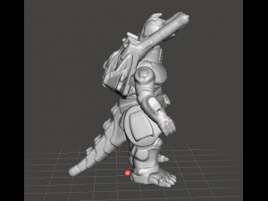 SUPER MECHAGODZILLA 1993 PVC FIGURE TOY ROBOT MONSTER GAMES RPG 3D Print Model