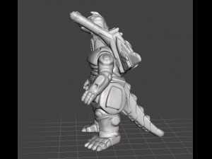 SUPER MECHAGODZILLA 1993 PVC FIGURE TOY ROBOT MONSTER GAMES RPG 3Dプリントモデル