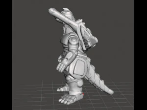 SUPER MECHAGODZILLA 1993 PVC FIGURE TOY ROBOT MONSTER GAMES RPG 3D Print Model